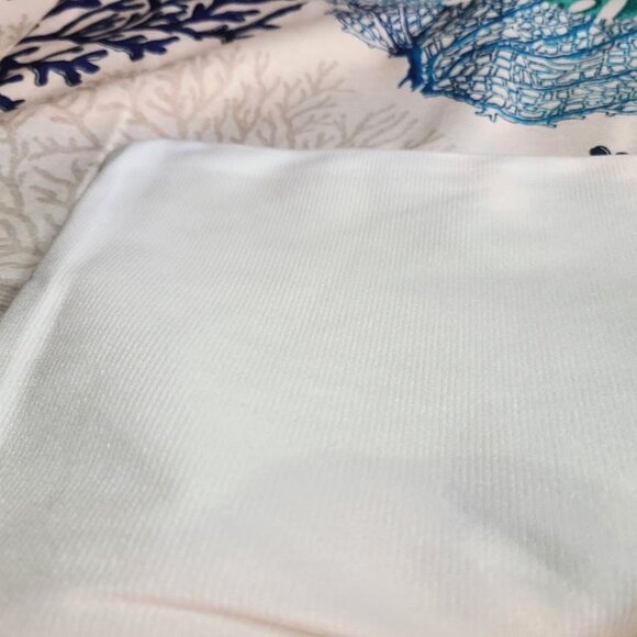 Beach Pillow Covers Soft Cases Set Coastal Cottage Decor Nautical Decoration 18" - Picture 14 of 15